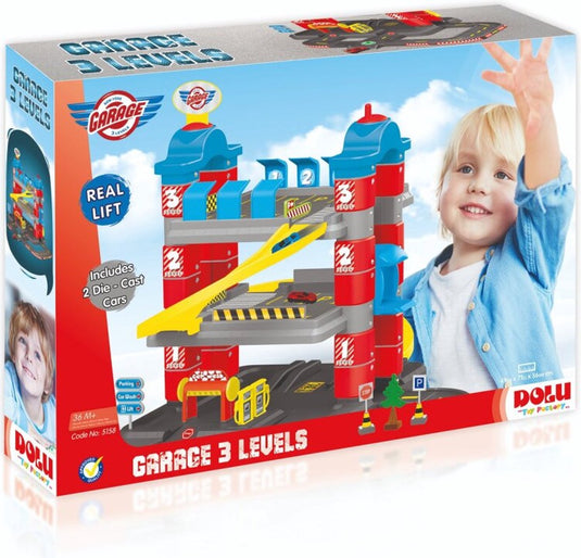 Otto simon dolu garage met 3 etages + accessoires