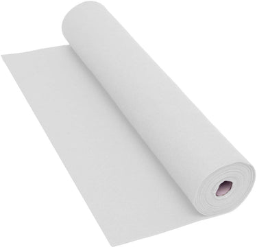 Colorations witte viltrol knutselmateriaal 160 gsm 5 meter x 45 cm.