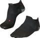 Falke ru5 race invisible anti-blaar functioneel materiaal hardloopsokken heren zwart - maat 44-45