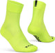 Gripgrab - lightweight sl performance zomer fietssokken 1 paar coolmax wielersport sokken regular cut - geel hi-vis - unisex - maat xs (35-38)