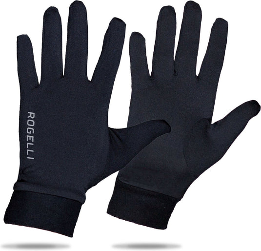 Rogelli oakland hardloophandschoenen heren en dames - zwart - m