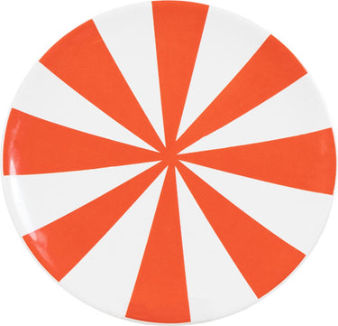 Blond amsterdam , specials, kerst:bord 18cm, red stripe