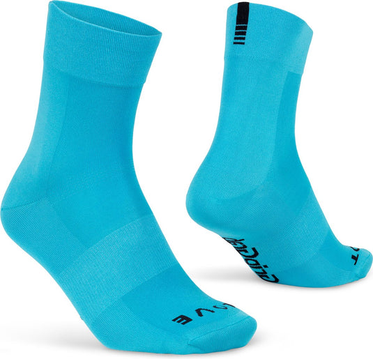 Gripgrab - lightweight sl performance zomer fietssokken 1 paar coolmax wielersport sokken regular cut - blauw - unisex - maat m (41-44)