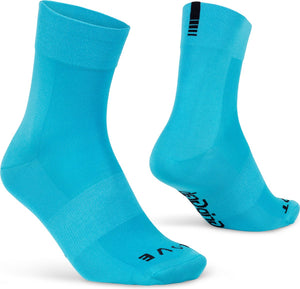 Gripgrab - lightweight sl performance zomer fietssokken 1 paar coolmax wielersport sokken regular cut - blauw - unisex 44-47