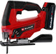 Einhell accu decoupeerzaag tc-js 18 70 li kit - power x-change - 18 v li-ion - slaghoogte: 20 mm - versteksneden: max. 45° - incl. 1 zaagblad - incl. 2.5 ah accu en 1x lader