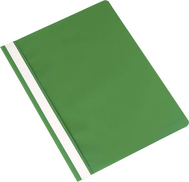 Q-connect snelhechtmap, a4, groen 25 stuks