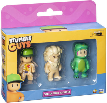 Stumble guys - figuren - inside out + kiara + t-rex guy
