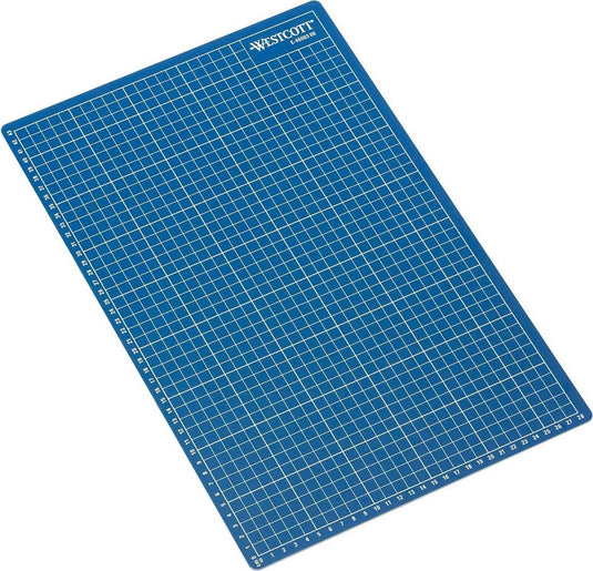 Westcott snijmat a3 - 450x300mm - 5-laags - zelfherstellend - blauw - ac-e46003