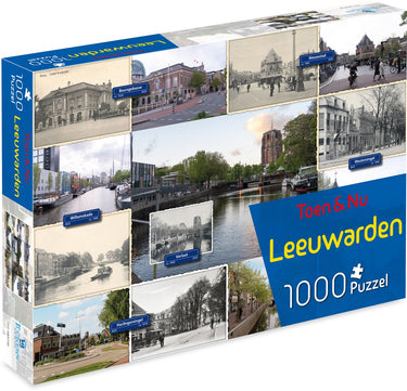 Tucker's fun factory toen nu puzzel - leeuwarden (door fotograaf robert mulder) - 1000 stukjes - legpuzzels