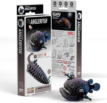 Eugy 3d puzzel - zeeduivel - zeedieren - duurzaam - verzamel ze allemaal - 6 jaar