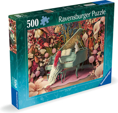 Ravensburger puzzel rabbit recital - legpuzzel - 500 stukjes