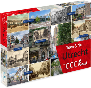 Tucker's fun factory toen nu puzzel - utrecht (door fotograaf robert mulder) - 1000 stukjes - legpuzzels