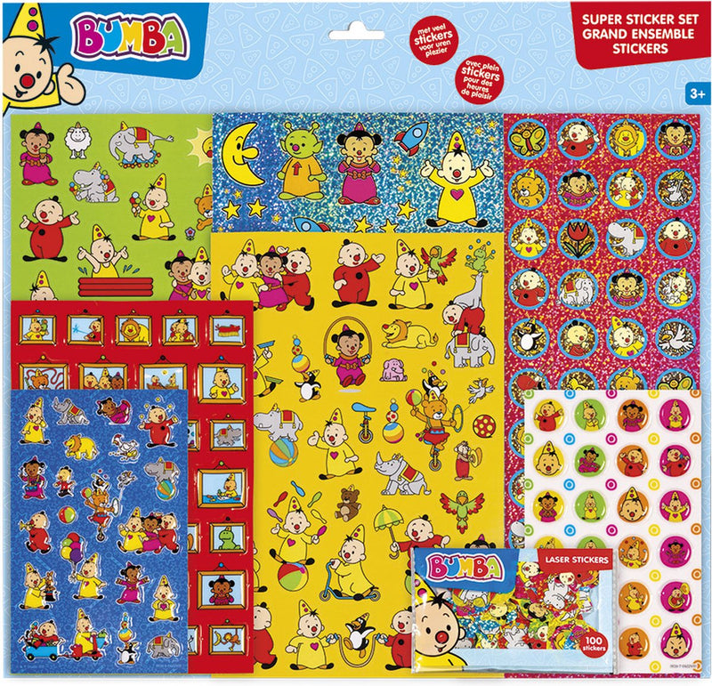 Load image into Gallery viewer, Totum super stickerset - bumba
