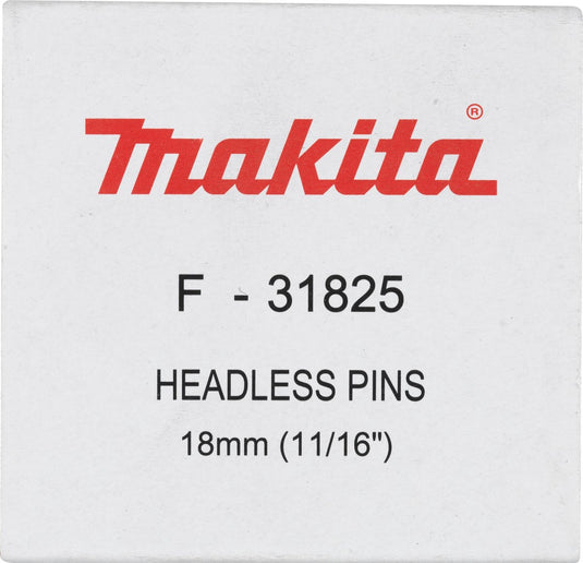 Makita f-31825 pin vk geg. 18mm