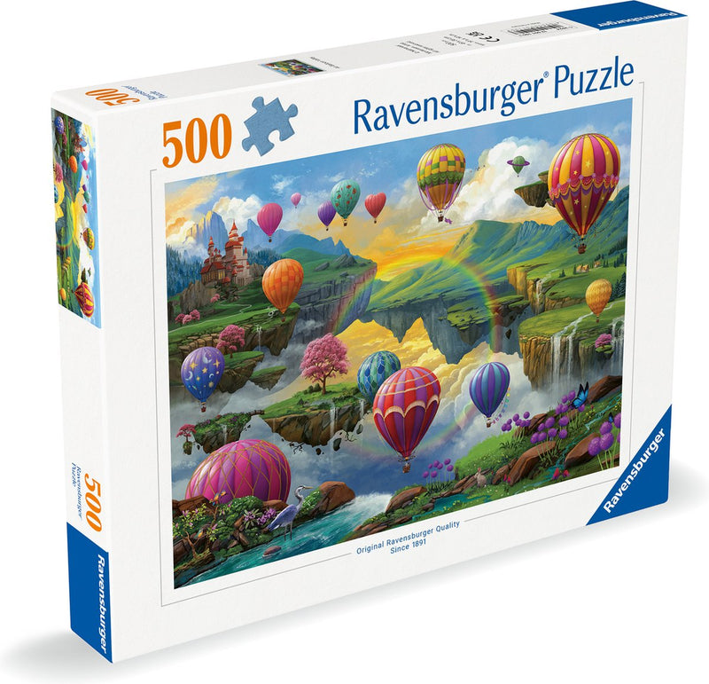 Load image into Gallery viewer, Ravensburger legpuzzel de vallei van de luchtballonnen, 500st.
