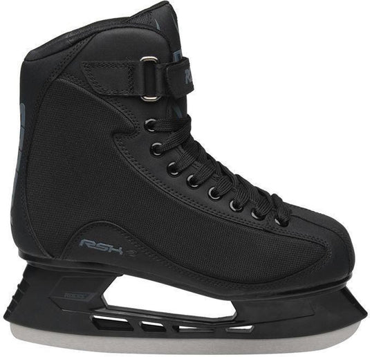 Roces – rsk 2 – ijshockeyschaatsen – schaatsen heren – zwart – stevige constructie rvs ijzer – maat eu 39