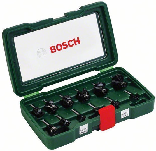 Bosch 12-delige frezenset 1 4 schacht