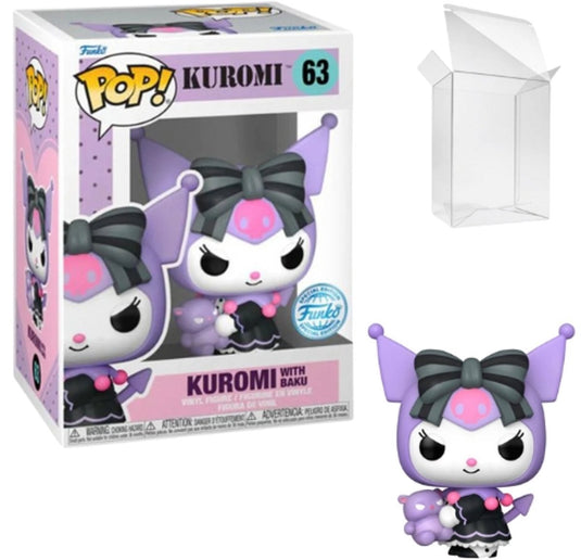 Funko pop! sanrio - kuromi with baku
