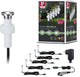 Paulmann plug shine led-grondinbouwlamp micropen ii basisset ip67 3000k 5x0,2w 21va zilver