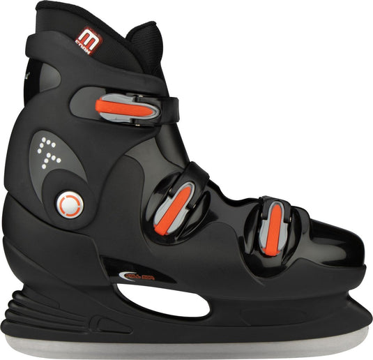 Nijdam ijshockeyschaatsen volwassenen - hardboot - zwart - maat 40