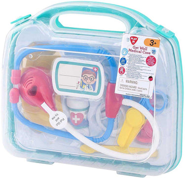 Playgo dokter speelgoedkoffer set voor kinderen rollenspel.