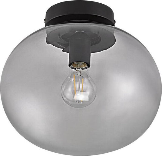 Nordlux -alton 27 - plafondlamp - e27-zwart