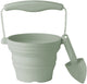 Scrunch speelgoedemmer - groen - opvouwbaar - recycleerbaar