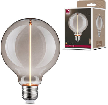 Paulmann floating shine standaard 230 v led globe e27 90lm 2,8w 1800k rookglas