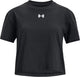 Under armour ua crop sportstyle logo ss meisjes sportshirt - maat ylg