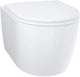 Grohe start round hangend toilet met softclose zitting - randloos - horizontale afvoer - zonder inbouwreservoir - alpine wit
