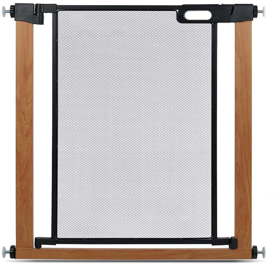 Duvo plus my home veiligheidshek en verlengstukken 2.5x75-82x76cm zwart bruin