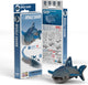 Eugy 3d puzzel - walvishaai - zeedieren - duurzaam - verzamel ze allemaal - 6 jaar