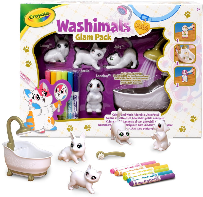 Load image into Gallery viewer, Crayola washimals huisdieren
