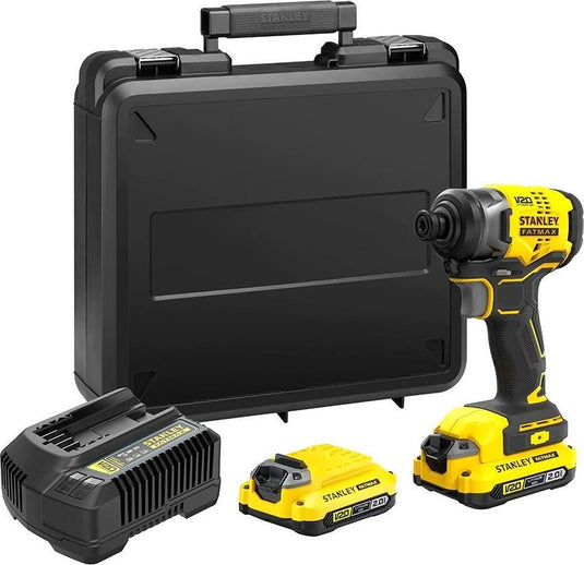 Stanley fatmax sfmcf820d2k - slagmoersleutel - 18v - 190nm - accu