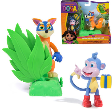 Dora de explorer spin master speelfigurenset dora boots en zwieber speelgoed.