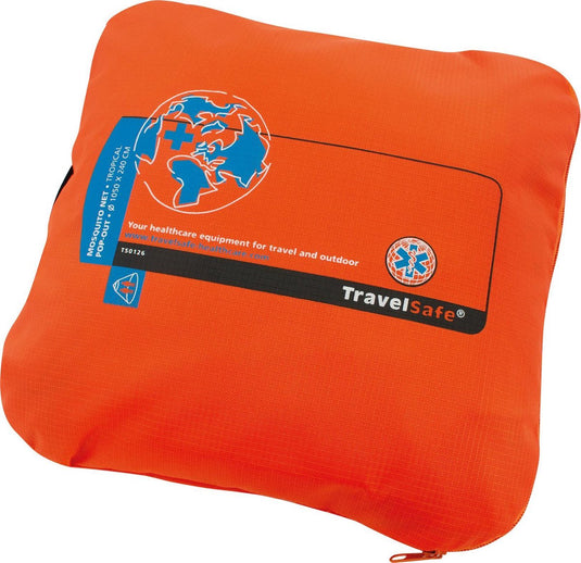 Travelsafe mosquitonet - pop out - pyramide - tropenproof - 2 persoons