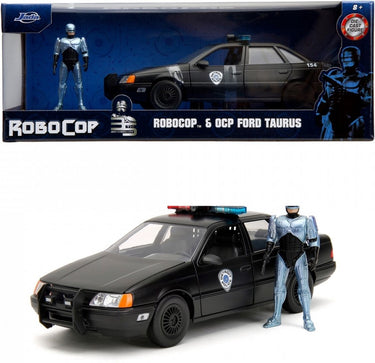 Jada toys - robocop 1986 ford tarus - speelgoedauto - 1:24