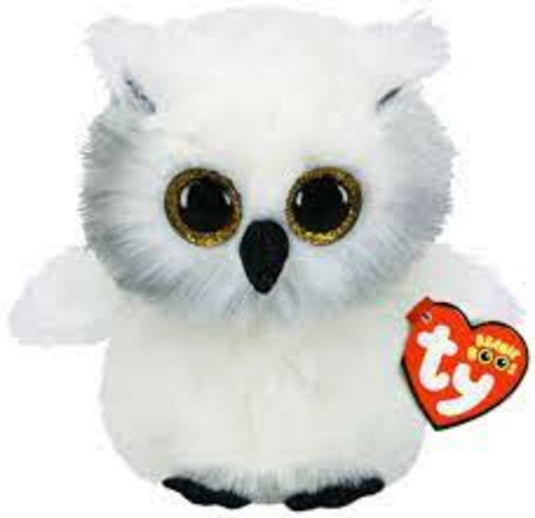 Ty - knuffel - beanie buddy - austin owl - 24cm