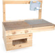 Small foot houten modderkeuken buiten speelkeuken voor kinderen.
