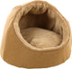 Flamingo kattenbed – katten slaapmand – kattenhuis – kattenhol – cat cave – oker, 46 x 46 x 36 cm – slaapplaats lana