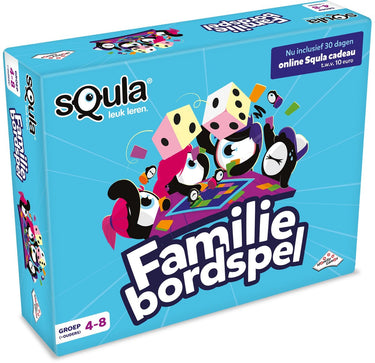 Identity games squla familiebordspel - speel en leer met het hele gezin - voor 2 tot 4 spelers vanaf 7 jaar