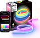 Calex smart neon tube 360° - 3m lichtstrip, rgbic warm wit, 16 miljoen kleuren, ip44, binnen buiten, app bedienbaar, schemafunctie, spraakbesturing - led strip, neon lichtsnoer, smart verlichting