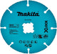 Makita trennscheibe 125mm uni.x-lock e-11776 doorslijpschijf recht 125 mm 1 stuk(s) gipskarton, pvc, vezelcement, kunst