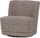 Woood atty draaifauteuil - grove melange - beige - 75x74x65