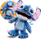 Just play disney stitch - ultimate stitch - interactieve pluchen knuffel - brabbelt zijn stitch taal, danst, zingt en beweegt