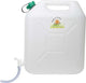 Eda - jerrycan - met kraan - 20 liter - jerrycan voor water - wit