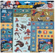 Undercover super sticker set spiderman - 500+st.
