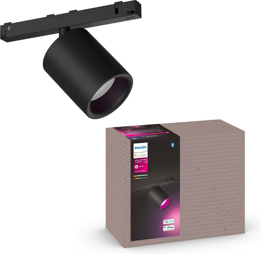 Philips hue perifo opbouwspot - wit en gekleurd licht - zwart - uitbreiding