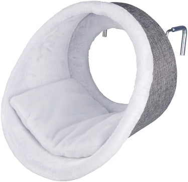 Trixie radiator hangmat iglo - wit grijs 34 x 38 x 38 cm