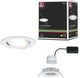 Paulmann led-inbouwlamp nova coin enkele lamp zwenkbaar rond 84 mm 50° coin 6w 470lm 230v 2700k wit mat